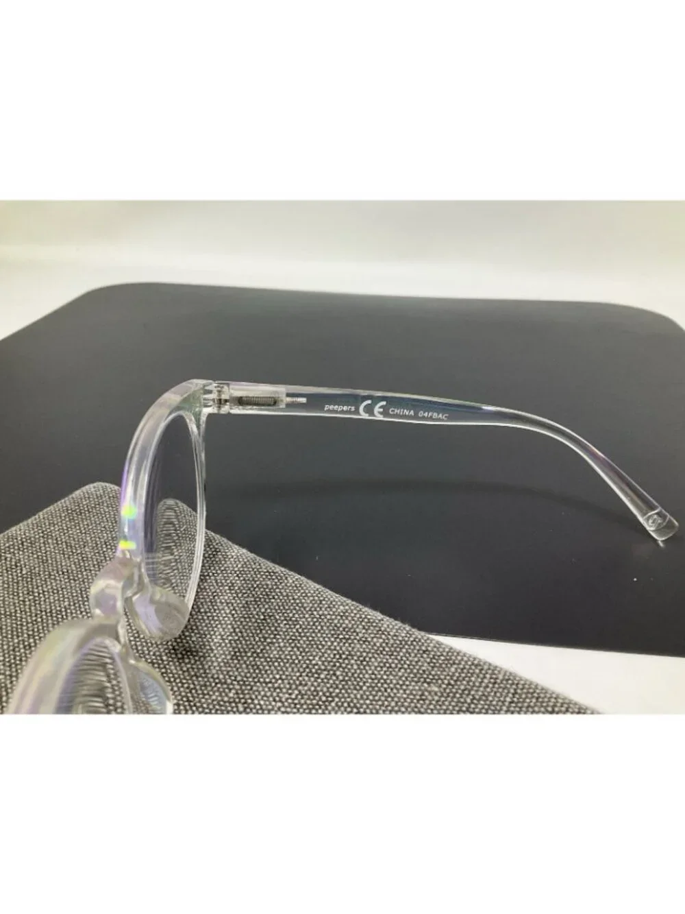 Peepers Moonstone BlueLight Blocking Reading Glasses iridescent Clear 2.25